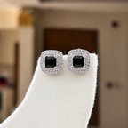 Midnight Elegance Stud Earrings