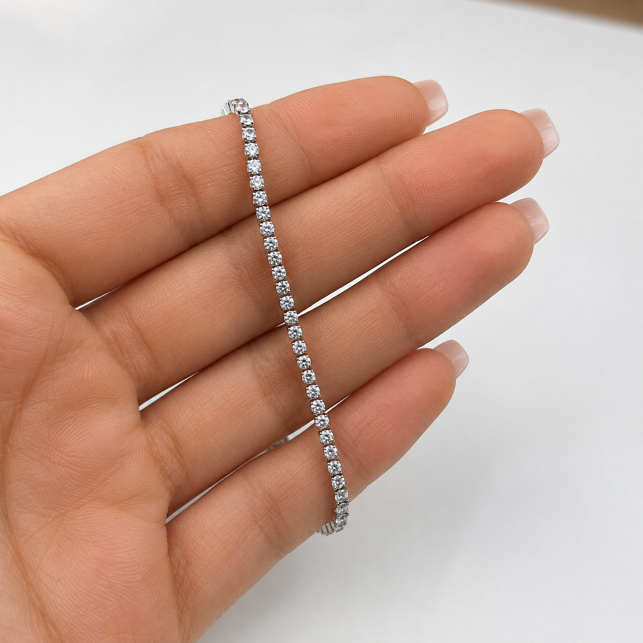 Classic Diamond Bracelet | Elegant Gold Bracelet