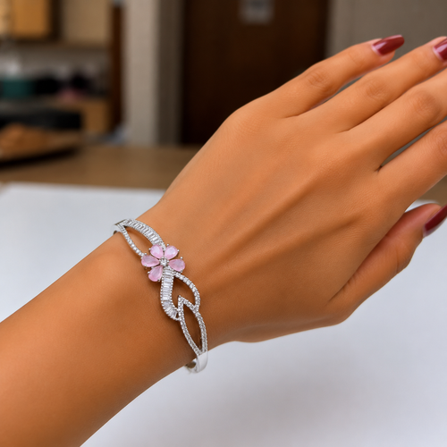Blossom Crystal Bangle