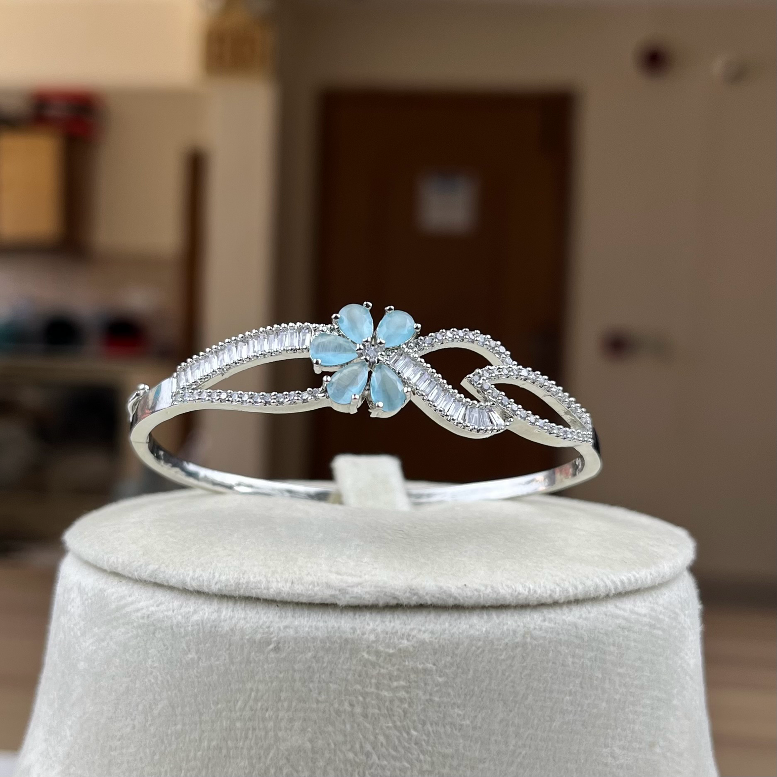 Blossom Crystal Bangle